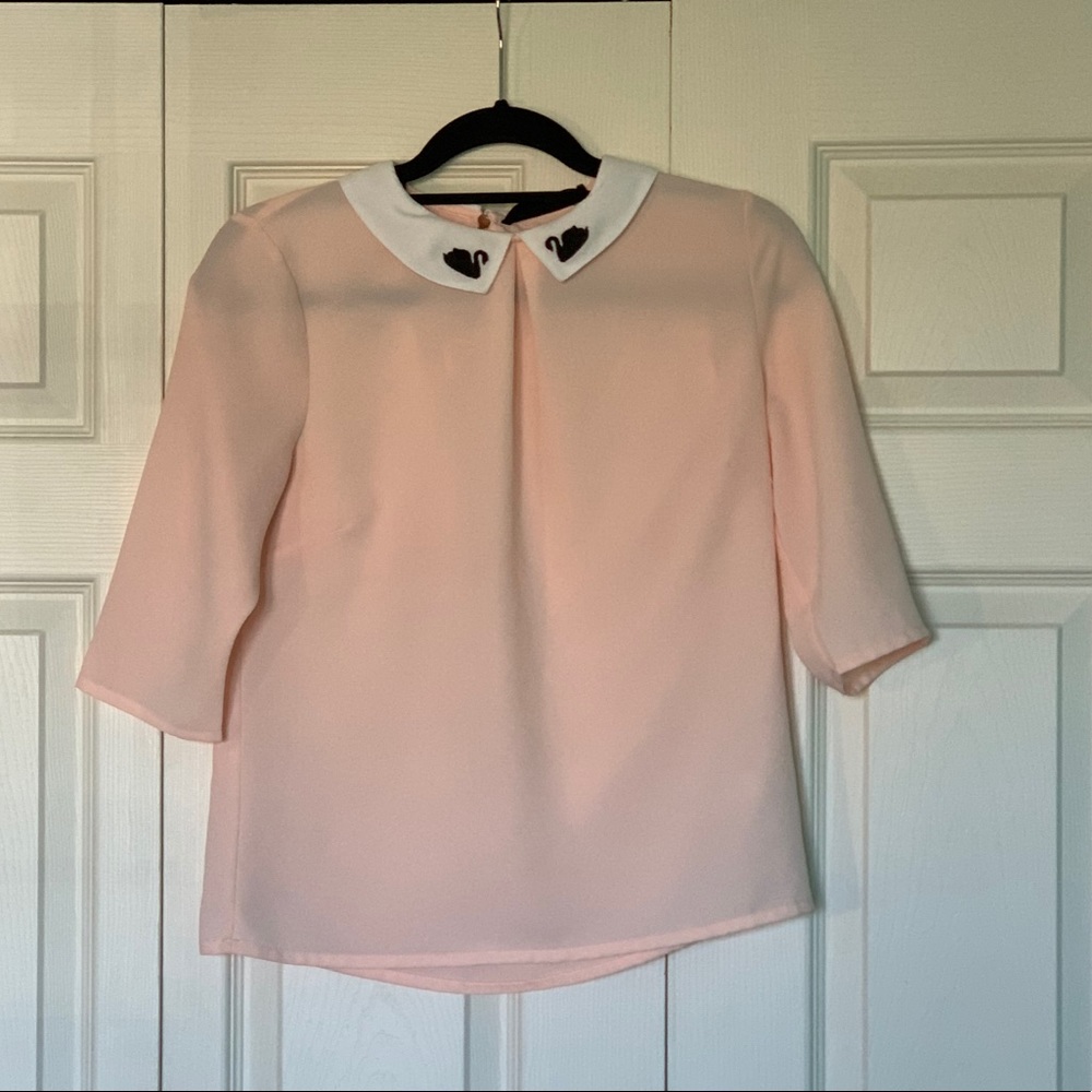 Sugarhill Boutique swan collar top